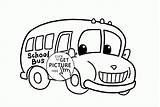 Coloring Kids Bus School Pages Printables Transportation Wuppsy Drawing sketch template
