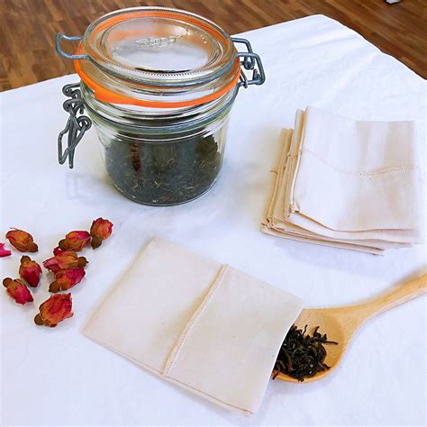 reusable tea bags pack    sustainable store