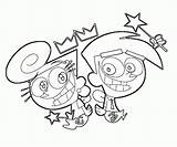 Coloring Fairly Odd Parents Pages Oddparents Fairy Cartoon Cosmo Printable Wanda Color Colouring Print Getdrawings Getcolorings Popular Coloringhome Book sketch template