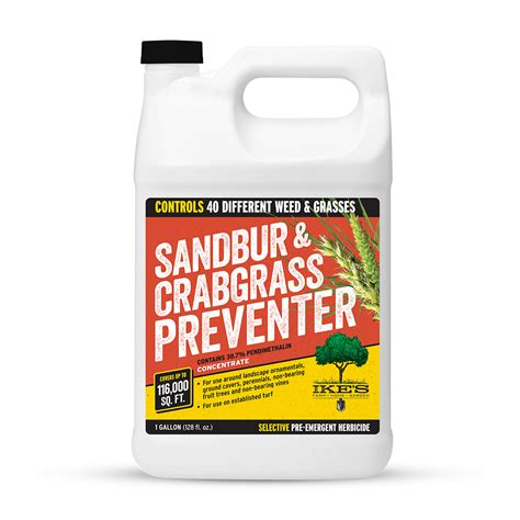 sandbur crabgrass preventer weed control ikes products