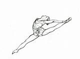 Gymnastics Coloring Pages Gymnast Drawing Printable Kids Easy Sheets Outline Print Realistic Colouring Drawings Girls Rhythmic Onlycoloringpages Only Getdrawings Popular sketch template