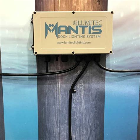 lumitec mantis power box  underwater dock lights