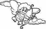 Coloring Cupido Cloud Wecoloringpage Pages Character sketch template