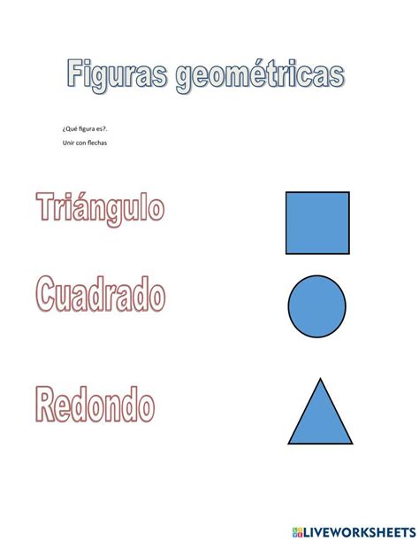 figura geometrica activity  worksheets