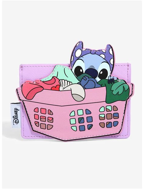 Loungefly Disney Lilo And Stitch Laundry Basket Cardholder Boxlunch