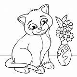 Chaton Wonder Enfants Gatito sketch template