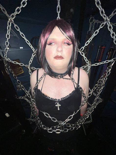 Mistress Six On Twitter Just Finished Traumatising Goth Slut Candy