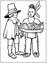 Colouring Coloring Pilgrim Pages History Thanksgiving American Plymouth Rock Native Printable Pilgrims Indian Kids Templates Ship Getcolorings First Girl Color sketch template