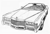 Cadillac Eldorado Drawing Drawings Sharky Mb Paintingvalley Deviantart sketch template
