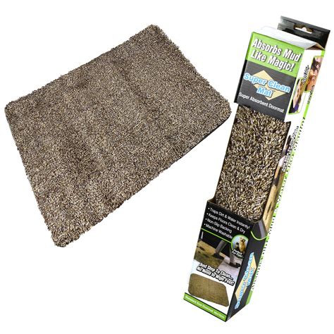 super absorbent door mat microfibre clean step super washable magic