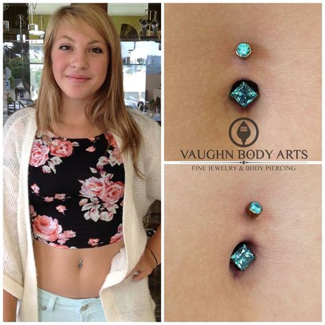 Alexandra Has Been Patiently Waiting To Have Her Navel Pierced The Day