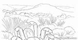 Desierto Biopedia Habitats Ecosistema Terrestre sketch template