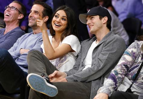 kutcher on dating kunis we will benefit from being