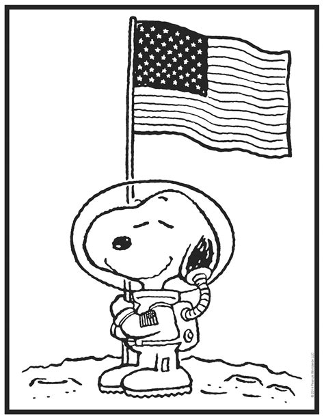 snoopy coloring pages    print