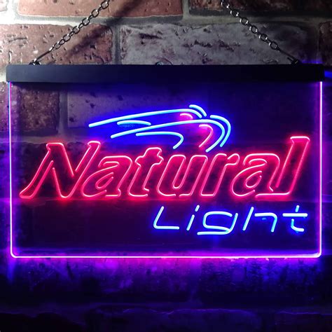 natural light wave neon  led sign dual color safespecial