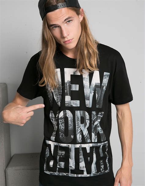 bershka  york hater boys  shirts  shirts  women boys nightwear cool graphic tees