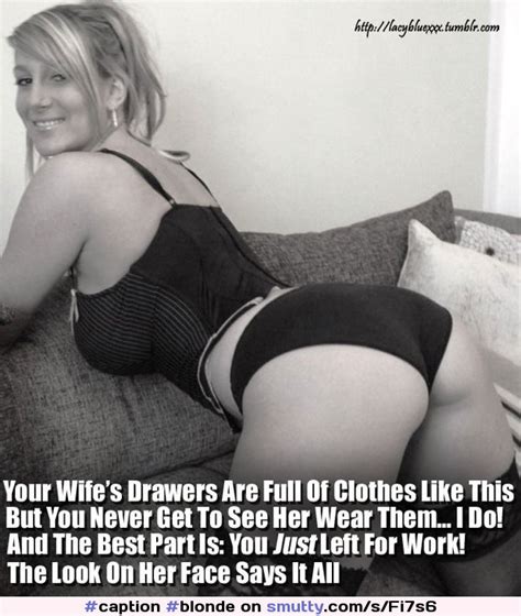 underwear hot wife captions