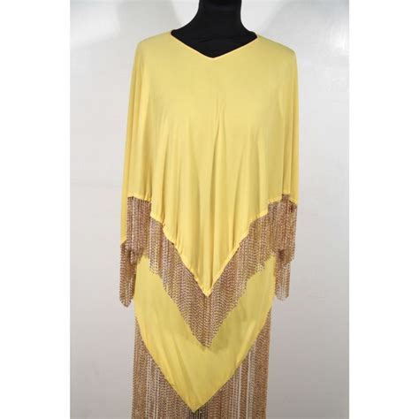 loris azzaro rare vintage  yellow cape top skirt set catawiki