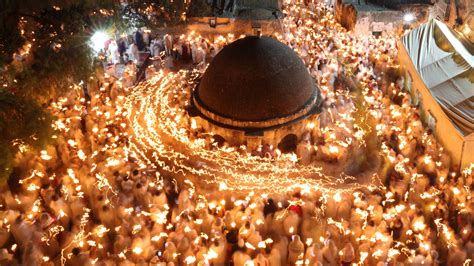 holy fire orthodox christians mark miraculous tradition