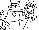 Coloring Robot Astroboy Wecoloringpage Boy Astro sketch template