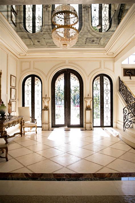 uplifting mediterranean entry hall designs     home