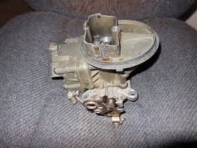 purchase holley  barrel  cfm carburetor part  good condition  escanaba michigan