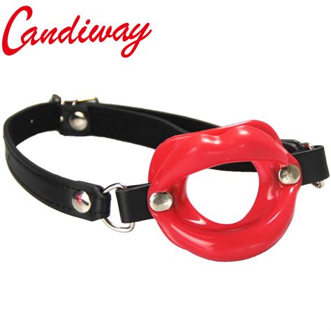 Candiway Erotic Lip Gags Fetish Open Mouth Blowjob O Ring Bdsm Sexy
