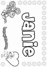 Janie Coloring Pages Hellokids Print Color Online sketch template