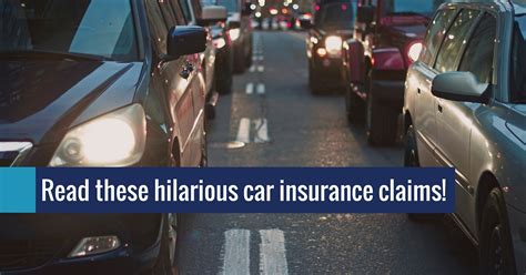 funny car insurance claims strock insurance