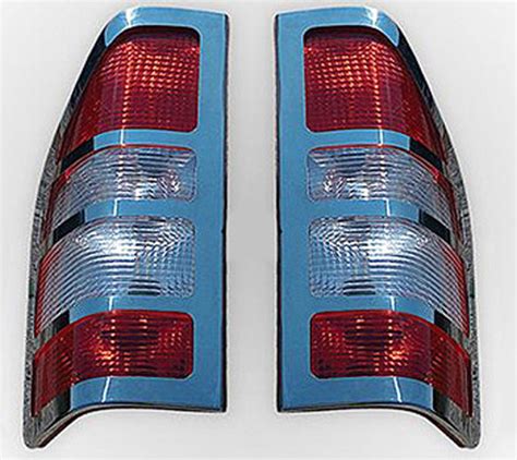 rear light guards stainless steel mercedes sprinter   vanstyle