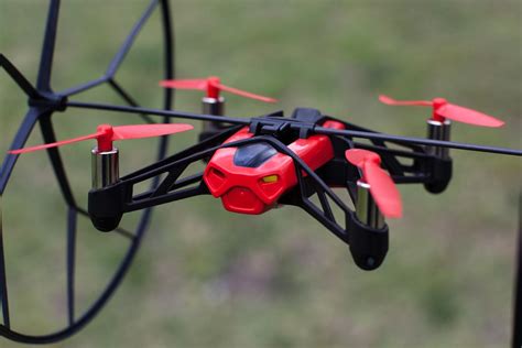 review parrots rolling spider minidrone
