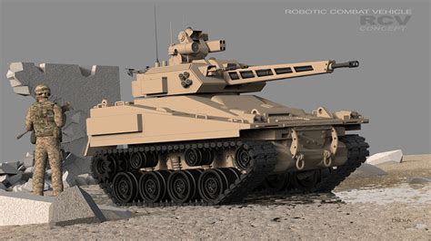 Rcv Robotic Combat Vehicle Concept On Ccs Portfolios