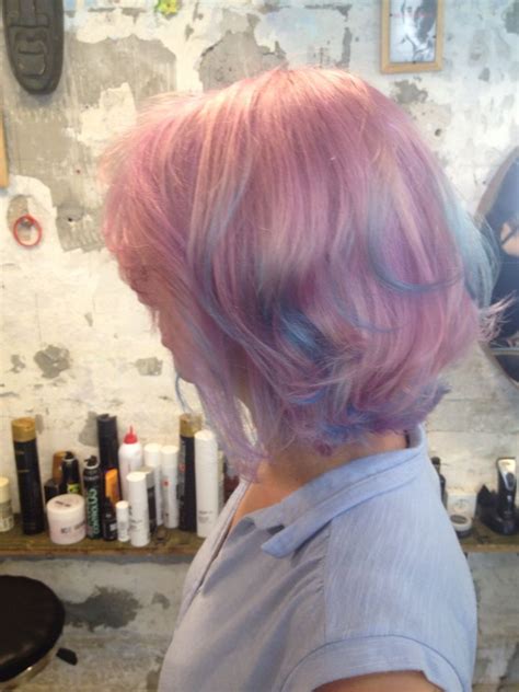 Lilac Blue Hair Light Blue Hair Hair Styles Aesthetic Hair