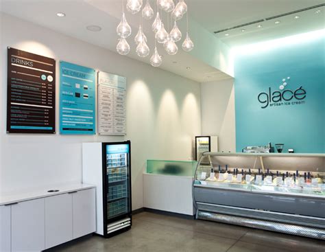 modern minimalist ice cream shop identity ice shop ice