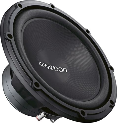 buy kenwood road series  dual voice coil  ohm subwoofer black kfc wdvc