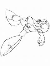 Coloring Mega Man Pages Boys Recommended sketch template