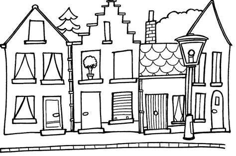 house coloring pages getcoloringpagescom