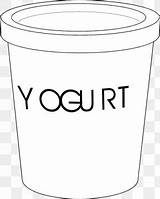 Dairy Yogurt sketch template