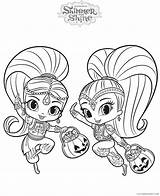 Coloring4free Shine Shimmer 2021 Coloring Pages Printable Trick Treating Go Related sketch template