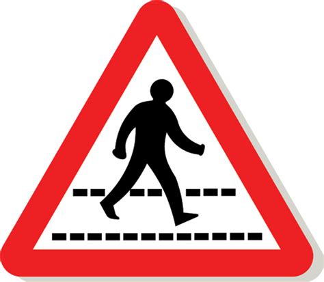 zebra crossing sign signs  safety