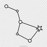 Constellation Dipper Ursa Costellazioni Disegni Colorare Constellations Costellazione Pines Stars Dippers sketch template