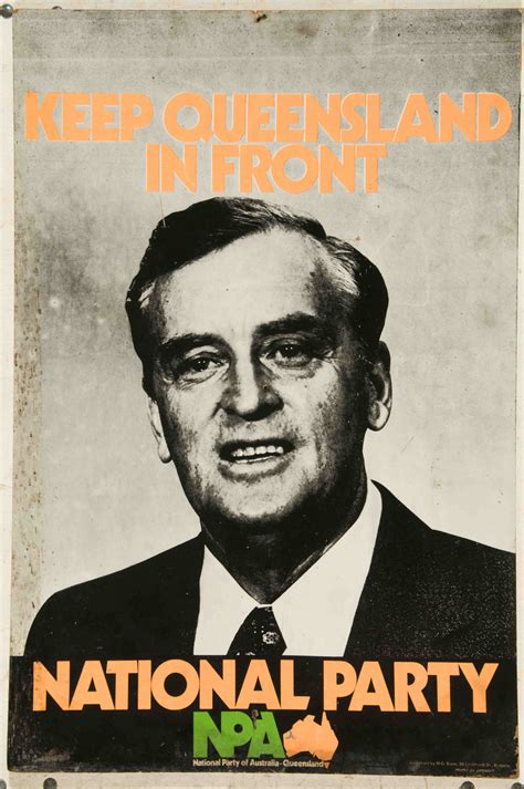 sir joh election poster   national party  australia