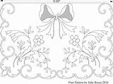 Patterns Pergamano Parchment Craft Coloring Embroidery Roces Julie Pages Adult Printable Fabric sketch template