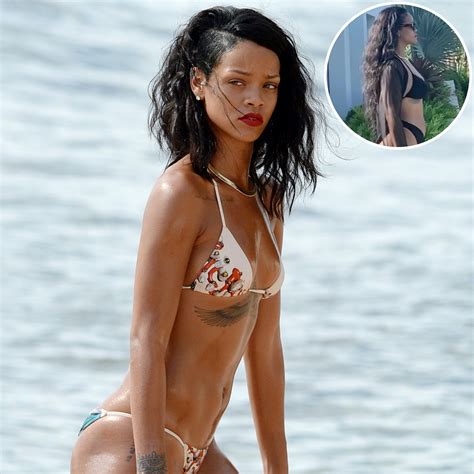 Rihanna S Sexy Bikini Photos Pictures Of The Singer In A Swimsuit