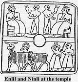 Enlil Enki Mesopotamiangods 6g Drinking City Nippur Command Brothers Half Ur Anu Choose Board sketch template