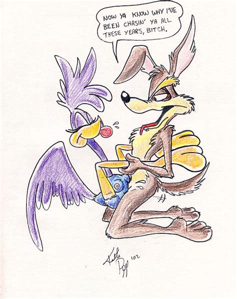 rule 34 anthro bird breasts coyote female feral fur furry ears furry tail interspecies