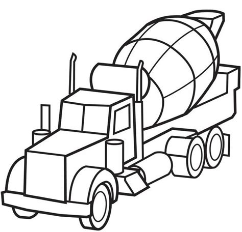 printable truck coloring pages  cars coloring pages