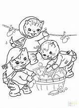 Coloring Pages Mitten Mural Getdrawings Getcolorings Animals Small sketch template