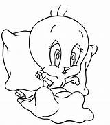 Coloring Tweety Pages sketch template