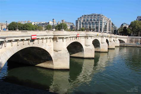 pont neuf paris paris   structurae